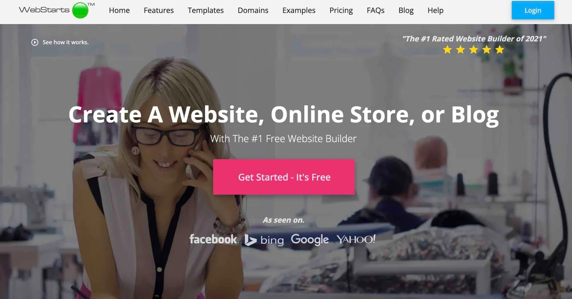 free website builder webstarts - HighTechBlogging