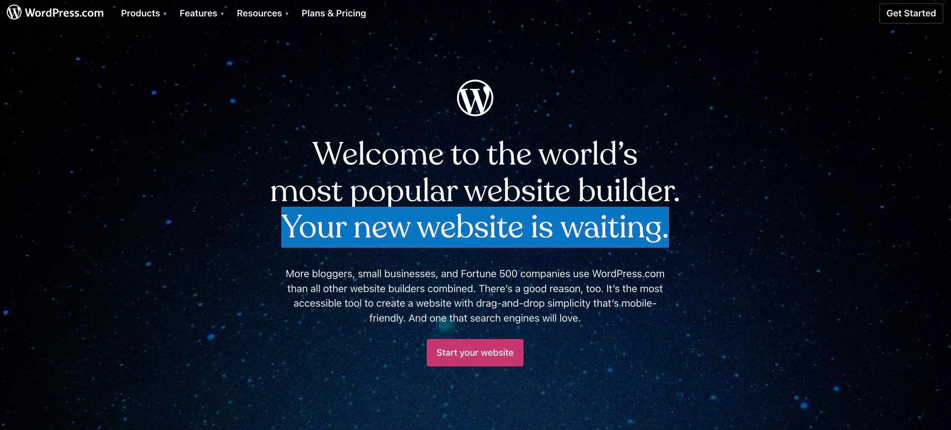 Free Website Builder WordPress - HighTechBlogging
