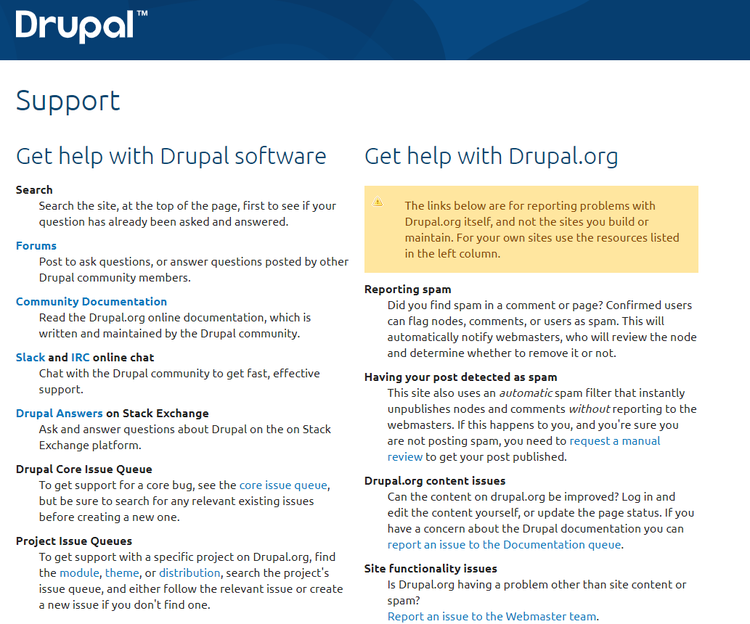 Drupal's ease of use HighTechBlogging