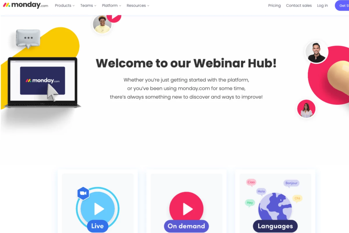Monday Webinars - HighTechBlogging