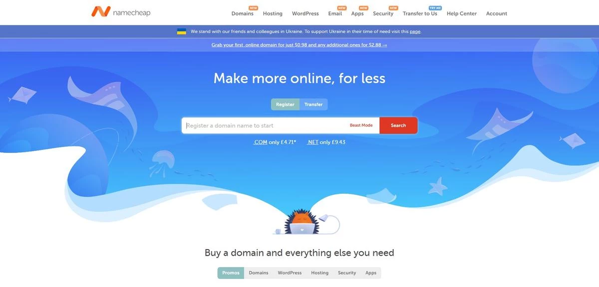 Namecheap - HighTechBlogging