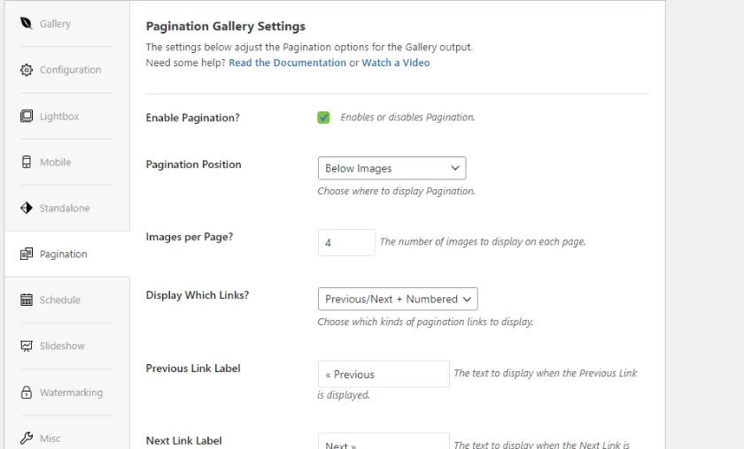 Pagination Addon HighTechBlogging