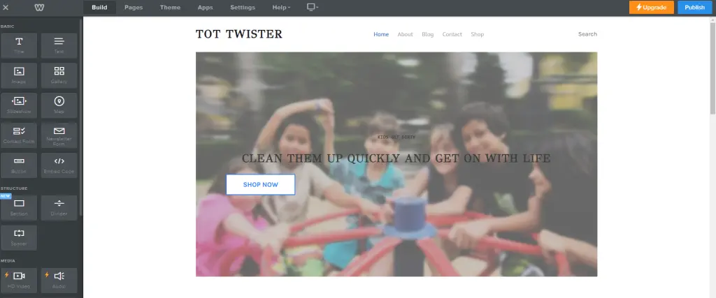 Publish Your Website (Tot Twister) - HighTechBlogging