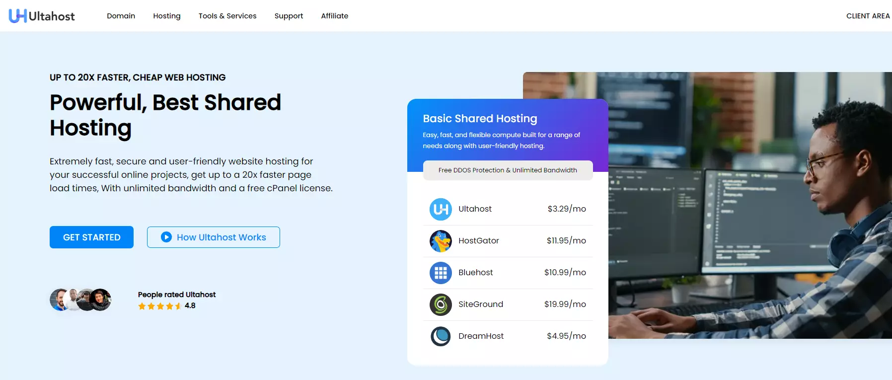 Ultahost Cheap Linux Hosting Providers - HighTechBlogging