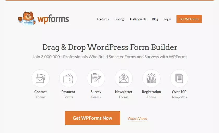 WPForms Review Features HighTechBlogging