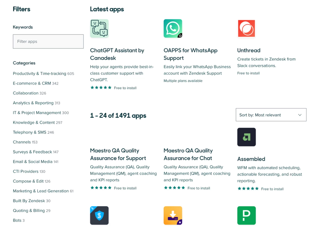 Zendesk Third Party Software - HighTechBlogging