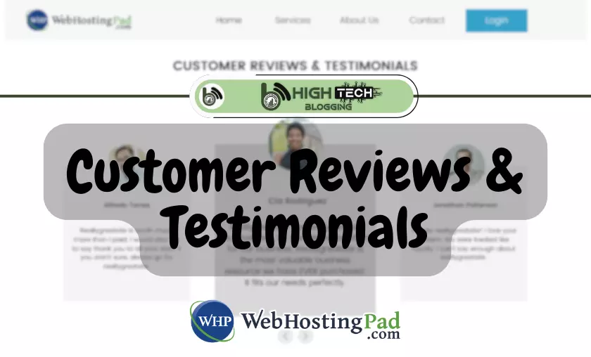 Customer Reviews & Testimonials - HighTechBlogging