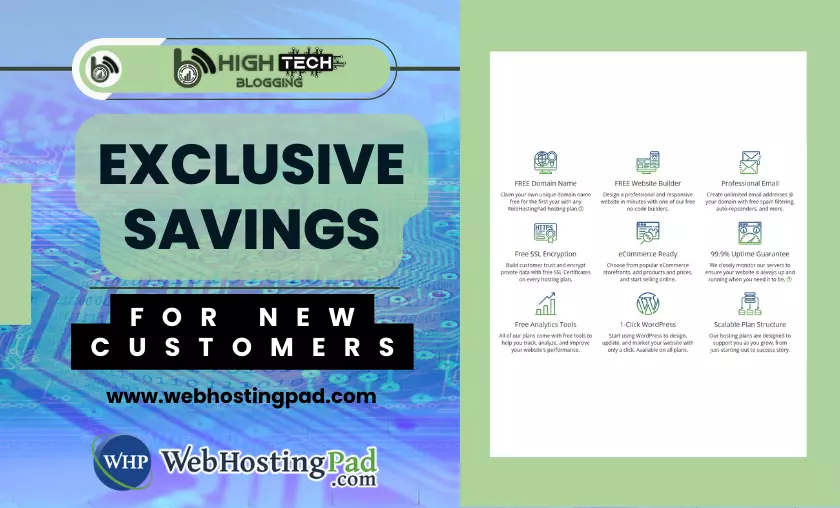 Exclusive Savings for New Customers - HighTechBlogging