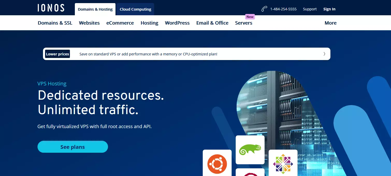 IONOS VPS Hosting in Indonesia - HighTechBlogging