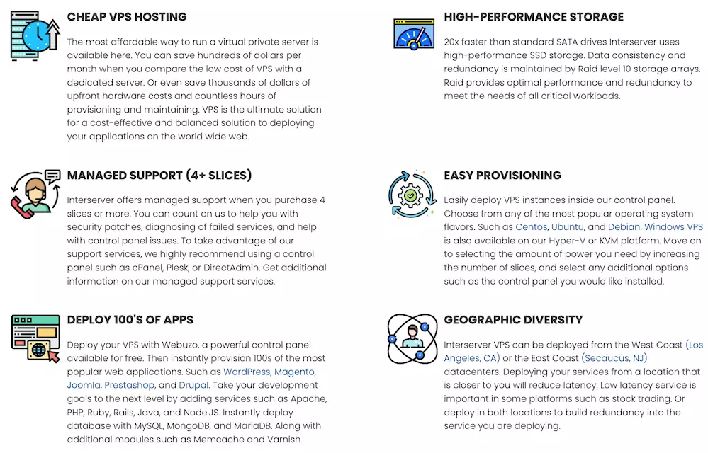 InterServer Best VPS Hosting Forex Providers Feature - HighTechBlogging