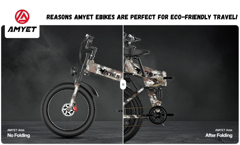 Reasons AMYET eBikes Are Perfect for Eco-Friendly Travel!
