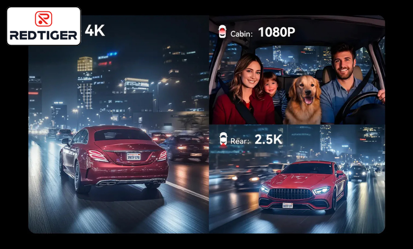 How REDTIGER Dash Cams Enhance Security & Peace of Mind!