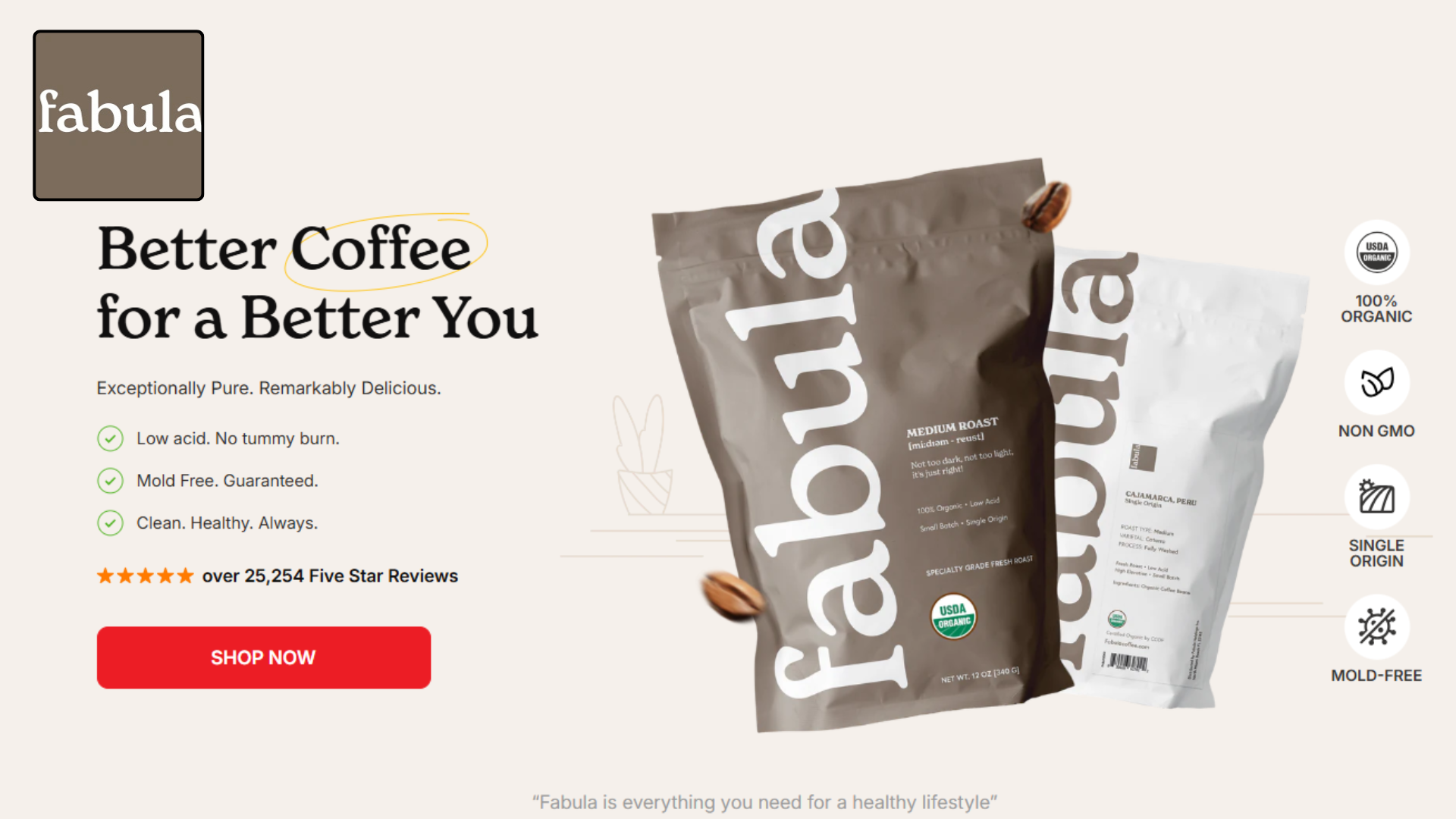 Reasons to Use Fabula Coffee!