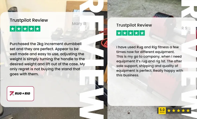 Rug and Rig Fitness Customer Reviews!