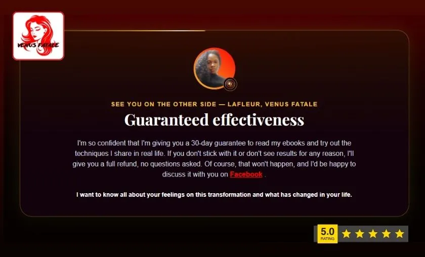 Venus Fatale Customer Reviews!